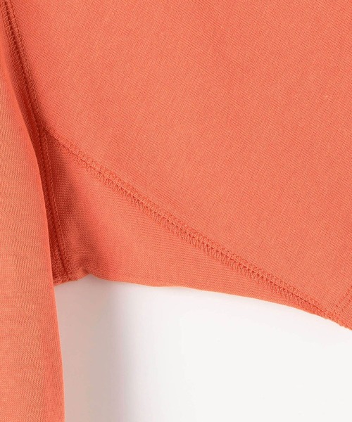 Grand PARK（グランドパーク）の「DISCUS別注ラグランスリーブオーバーTシャツ（Tシャツ/カットソー・メンズ・ベージュ/ホワイト/レッド/グレー・SMALL/MEDIUM/LARGE/X-LARGE）」の8枚目の写真