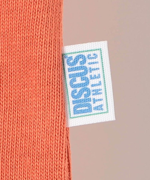 Grand PARK（グランドパーク）の「DISCUS別注ラグランスリーブオーバーTシャツ（Tシャツ/カットソー・メンズ・ベージュ/ホワイト/レッド/グレー・SMALL/MEDIUM/LARGE/X-LARGE）」の11枚目の写真