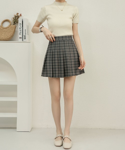 MAISON DE THERESE(メゾン ド テレーズ)の「ハイウエストAラインミニプリーツスJKスカート(スカート・レディース・D/C/B/E/A・M/L)」の18枚目の写真