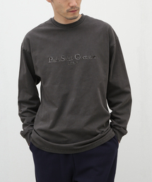 LOOPWHEELER for LOWERCASE】別注 リラックス ボーダーバスク