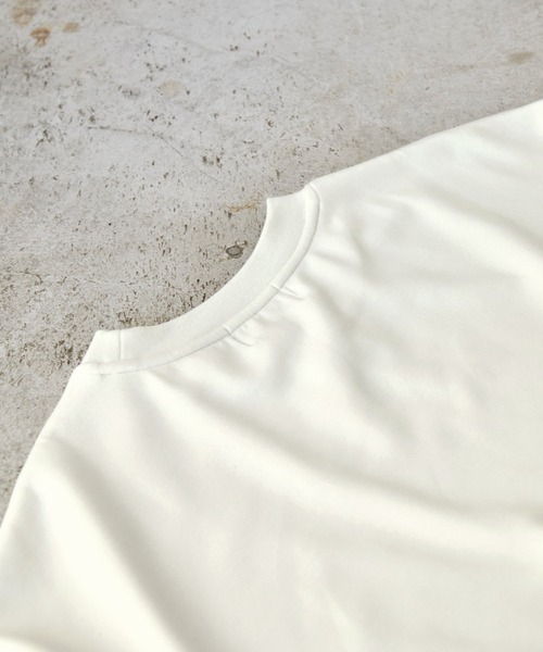 EMMA CLOTHES(エマクローズ)の「オーバーサイズフラワーアートグラフィック半袖Tシャツ EMMA CLOTHES(Tシャツ/カットソー・メンズ・ブラック/オフホワイト/グリーン系・M/L)」の16枚目の写真