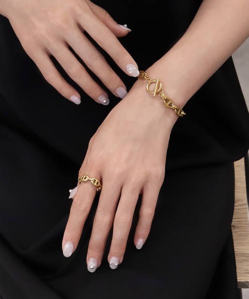 セール】blackdia ocean アンカーデザインリング（リング）｜blackdia