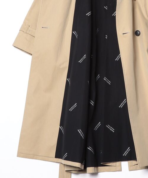 beautiful people(ビューティフルピープル)の「【beautiful people/ビューティフルピープル】THE / a trench coat(トレンチコート・メンズ・ベージュ・S/M)」の3枚目の写真