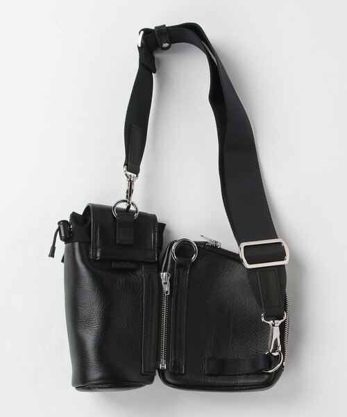 nunc NN121 Combine Shoulder ショルダーバッグ 黒 NUNC（ヌンク）の「nunc NN121 Combine Shoulder（ショルダー