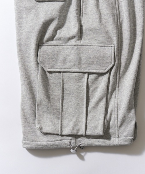 MAISON CLUB（メゾンクラブ）の「【MAISON CLUB】新素材追加！ワイドカーゴハーフパンツ ショートパンツ　ナイロンショーツ　/　スウェットショーツ（カーゴパンツ・メンズ・アイボリー/カーキ/ブラック/ネイビー/グレー系その他2/ブラック系その他2/ネイビー系2・M/L）」の21枚目の写真