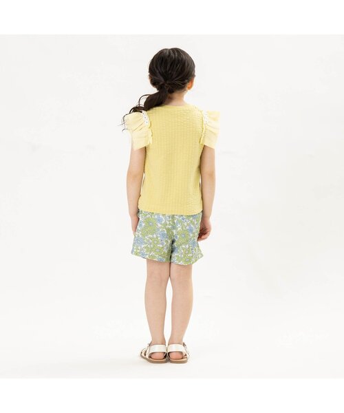 Seraph(セラフ)の「ポケットフリル水陸両用ショートパンツ(その他パンツ・キッズ・ミント/オレンジ/イエロー/チャコール・100/110/130/140/120/90/80)」の9枚目の写真