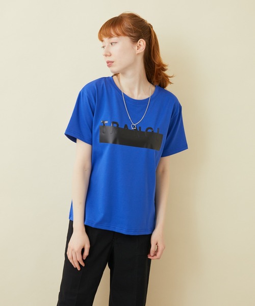 TRANOI（トラノイ）の「TRANOI.TEE（Tシャツ/カットソー・レディース・ブラック/カーキ/ブルー/ホワイト/ブラック系その他/ホワイト系その他/ベージュ・FREE）」の18枚目の写真