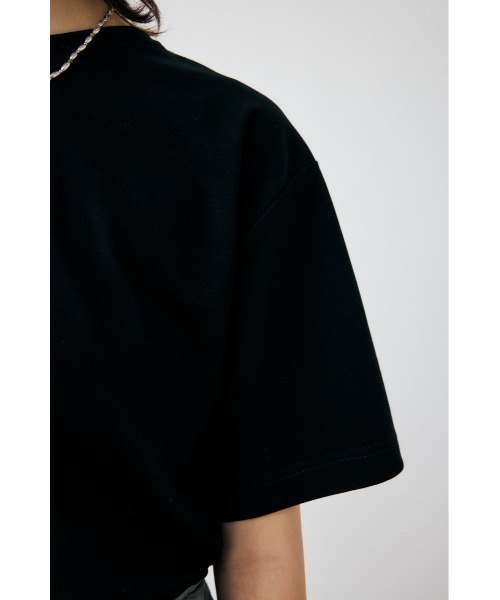 MOUSSY（マウジー）の「CORCORAN OVERSIZE C/N Tシャツ（Tシャツ/カットソー・レディース・ブラック/ターコイズブルー/ホワイト・FREE）」の18枚目の写真