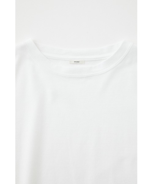 MOUSSY（マウジー）の「CORCORAN OVERSIZE C/N Tシャツ（Tシャツ/カットソー・レディース・ブラック/ターコイズブルー/ホワイト・FREE）」の6枚目の写真