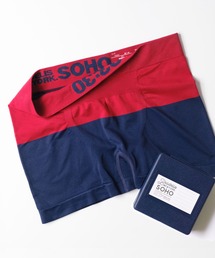 BRADELIS NEWYORK.SOHO（ブラデリスニューヨークソーホー）の「シームレスボクサーパンツ　バイカラー　ストレスフリー（ボクサーパンツ）」