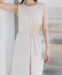 solleim | カットアウトノースリワンピース(ワンピース)