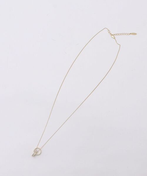 NOLLEY’S Sophi（ノーリーズソフィ）の「クロスリング ネックレス（ネックレス・レディース・シルバー/ゴールド・FREE）」の6枚目の写真