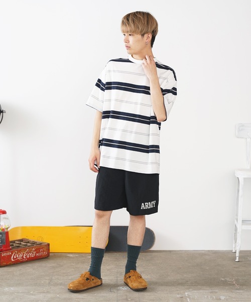 ROOPTOKYO（ループトウキョウ）の「ARMY PT SHORT ワンポイント ショーツ（その他パンツ・メンズ・ブラック・XL）」の13枚目の写真