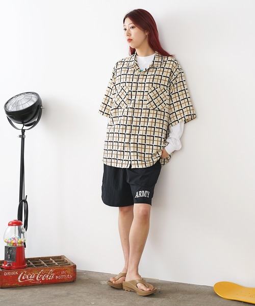 ROOPTOKYO（ループトウキョウ）の「ARMY PT SHORT ワンポイント ショーツ（その他パンツ・メンズ・ブラック・XL）」の11枚目の写真