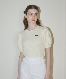 MIRO AMURETTE | MIRO cable summer knit/ケーブルサマーニット(ニット/セーター)