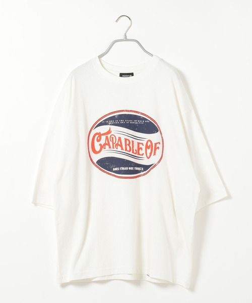 PBLIM(ページボーイリム)の「PBLIM/まんまる子コラボビッグT(Tシャツ/カットソー・レディース・ライトグリーン/レッド/オフホワイト・FREE)」の7枚目の写真