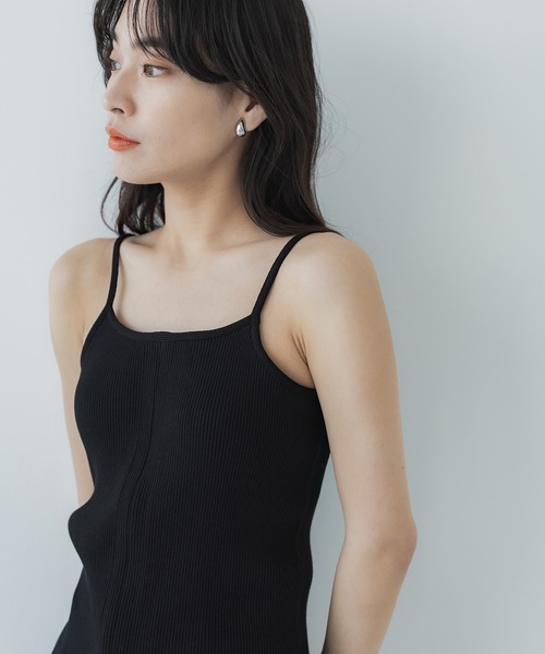 UNITED TOKYO（ユナイテッドトウキョウ）の「【WEB限定】コルトカラーリブニット-ウォッシャブル-（ニット/セーター・レディース・アイボリー/ブラック・FREE）」の14枚目の写真