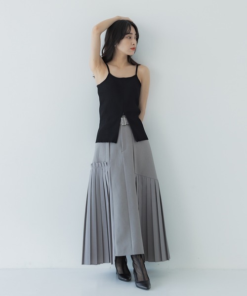 UNITED TOKYO（ユナイテッドトウキョウ）の「【WEB限定】コルトカラーリブニット-ウォッシャブル-（ニット/セーター・レディース・アイボリー/ブラック・FREE）」の18枚目の写真