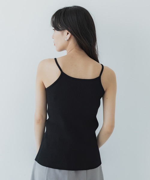 UNITED TOKYO（ユナイテッドトウキョウ）の「【WEB限定】コルトカラーリブニット-ウォッシャブル-（ニット/セーター・レディース・アイボリー/ブラック・FREE）」の12枚目の写真