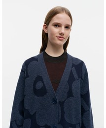 marimekko ウニッコ　カーディガン marimekko（マリメッコ）の「Unikko / Kadmium knitted wool