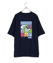 Soccer Junkyコラボ / バックプリントTシャツ