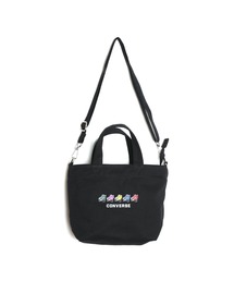 【CONVERSE/コンバース】CV FIVE SHOES PRINT 2WAY TOTE BAG プリント2ウェイトートバッグ