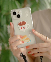 ニューレトロ | ニューレトロ iPhone13 スマホケース カバー スマホショルダー クリア 透明 直営店限定(スマホケース/カバー)