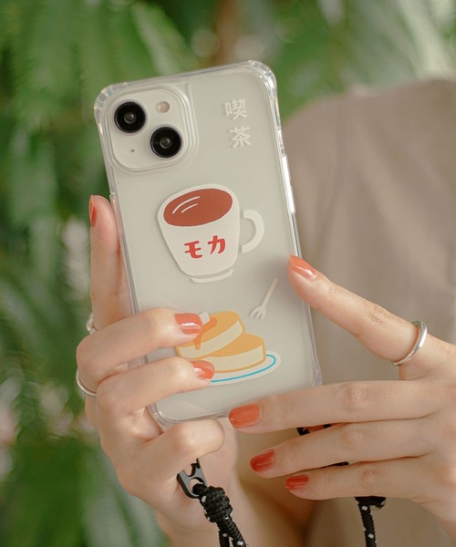 ニューレトロ（ニューレトロ）の「ニューレトロ iPhone13 スマホケース カバー スマホショルダー クリア 透明 直営店限定（スマホケース/カバー・レディース・その他1/その他2/その他3/その他4・FREE）」の1枚目の写真