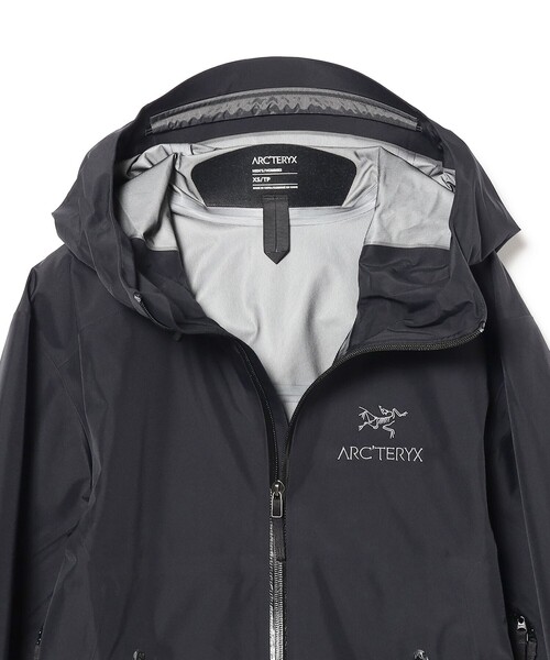 BEAMS BOY（ビームスボーイ）の「ARC'TERYX / BETA LT JACKET（ナイロンジャケット・レディース・ブラック・X-SMALL）」の3枚目の写真