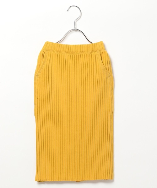BAYFLOW（ベイフロー）の「ワイドリブスカート（KIDS）（スカート・キッズ・ブラック/イエロー/グレー・140cm/130cm/120cm/110cm）」の21枚目の写真