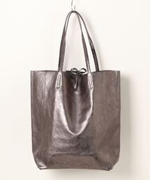 ground green store | MARLON / BS0002 / ソフトレザーメタリックトートバッグ(トートバッグ)