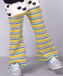 HOGAN RANCH WEAR | 先染ボーダーワッフルフレアーパンツ（80～150cm）(その他パンツ)