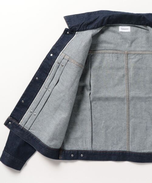 TANAKA（タナカ）の「【TANAKA / タナカ】NEW CLASSIC JEAN JACKET/ニュークラシックジーンズジャケット（デニムジャケット・メンズ・ブルー・S/M）」の3枚目の写真