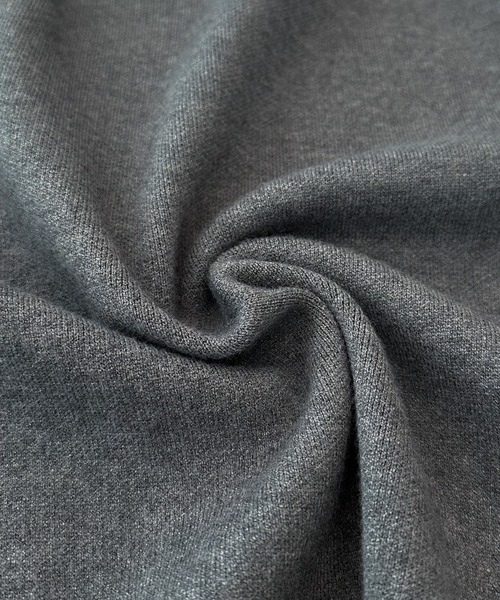 RANAN（ラナン）の「【新色追加】スウェットライクニット（ニット/セーター・レディース・イエロー/ライトベージュ/ピンク/ライトグレー/ライトブルー/ブラック/アイボリー/チャコールグレー/ブルー/グリーン・L/M/LL）」の17枚目の写真