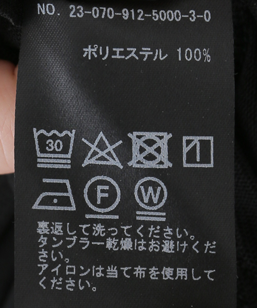 SLOBE IENA（スローブイエナ）の「ラッフルスリーブチュールプルオーバー（Tシャツ/カットソー・レディース・ブラック/ベージュ・FREE）」の7枚目の写真