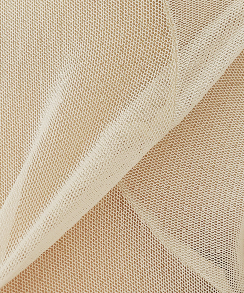 SLOBE IENA（スローブイエナ）の「ラッフルスリーブチュールプルオーバー（Tシャツ/カットソー・レディース・ブラック/ベージュ・FREE）」の3枚目の写真