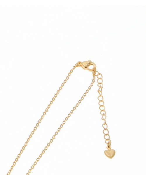 MILKFED.(ミルクフェド)の「HEART PADLOCK NECKLACE(ネックレス・レディース・ゴールド/シルバー・ONE SIZE)」の7枚目の写真