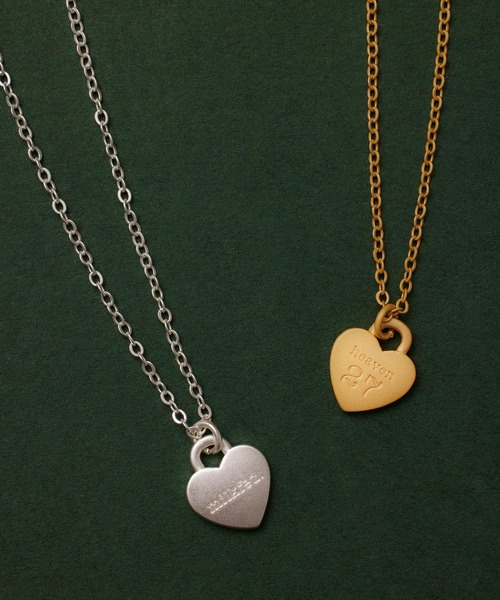 MILKFED.(ミルクフェド)の「HEART PADLOCK NECKLACE(ネックレス・レディース・ゴールド/シルバー・ONE SIZE)」の12枚目の写真