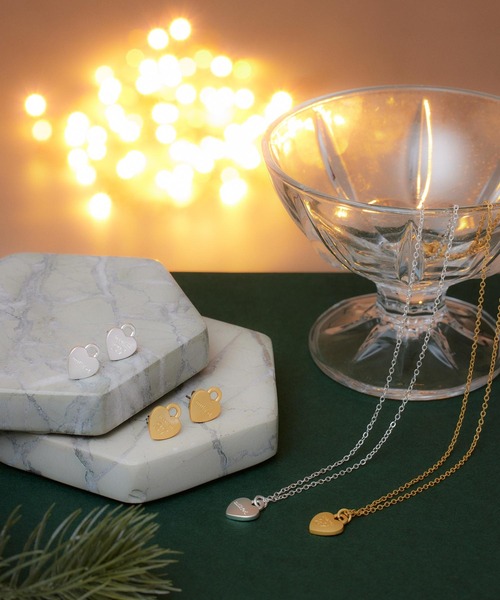 MILKFED.(ミルクフェド)の「HEART PADLOCK NECKLACE(ネックレス・レディース・ゴールド/シルバー・ONE SIZE)」の15枚目の写真