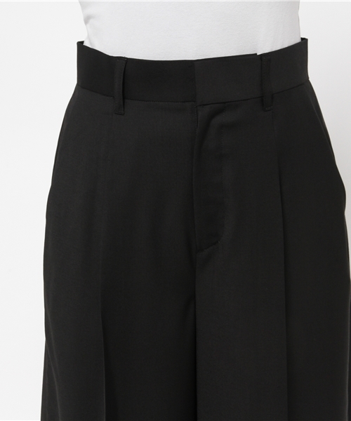 martinique（マルティニーク）の「martinique/ウールガウチョパンツ（その他パンツ・レディース・ブラック/ベージュ・1）」の6枚目の写真