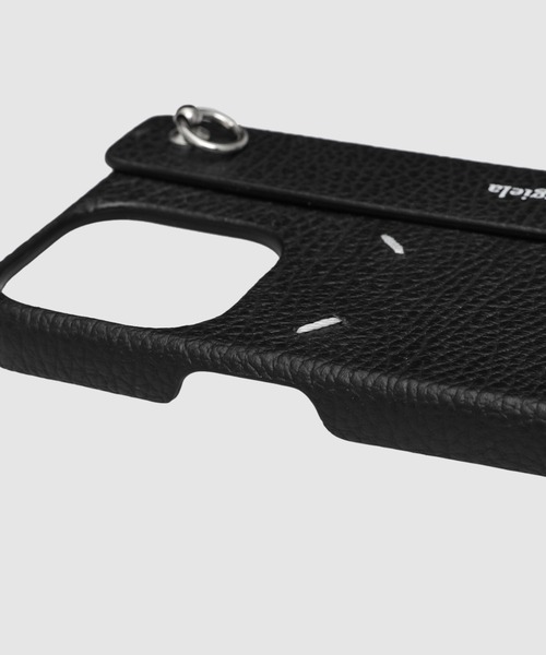 Maison Margiela(メゾンマルジェラ)の「PHONE COVER WITH HANDLE AND RING(スマホケース/カバー・レディース・ブラック・FREE)」の5枚目の写真