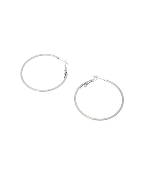 Edit Sheen(エディットシーン)の「【ZOZO限定】シンプルビッグフープピアスA(ピアス(両耳用)・レディース・シルバー/ゴールド・FREE)」の5枚目の写真