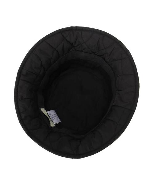 Toironier(トワロニエ)の「Toironier/トワロニエ/QUILT TULIP HAT(ハット・メンズ・ブラック・F)」の8枚目の写真