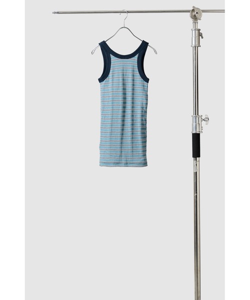 MILLER(ミラー)の「Miller カップ付きボーダーアメスリタンクトップ(タンクトップ・レディース・ブラウン/ブルー系その他/ブルー/ネイビー/アイボリー・FREE)」の21枚目の写真