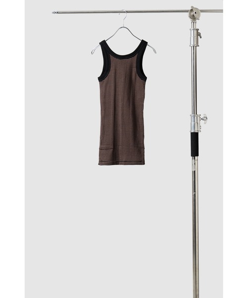 MILLER(ミラー)の「Miller カップ付きボーダーアメスリタンクトップ(タンクトップ・レディース・ブラウン/ブルー系その他/ブルー/ネイビー/アイボリー・FREE)」の17枚目の写真