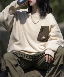 aimoha outdoor フリースプルオーバー