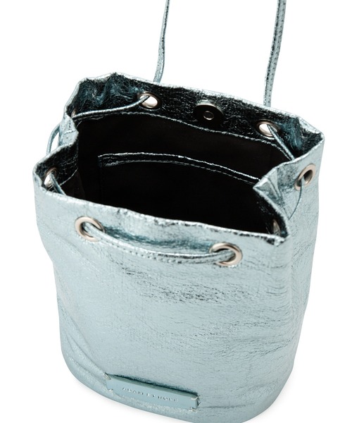 サステナブル】メタリック巾着バッグ（ハンドバッグ）｜ADAM ET ROPE