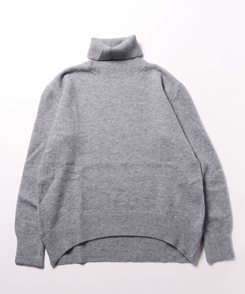 aimoha(アイモハ)の「オーバーサイズタートルネックニット(ニット/セーター・レディース・グレー/ベージュ/ブラック・FREE)」の19枚目の写真