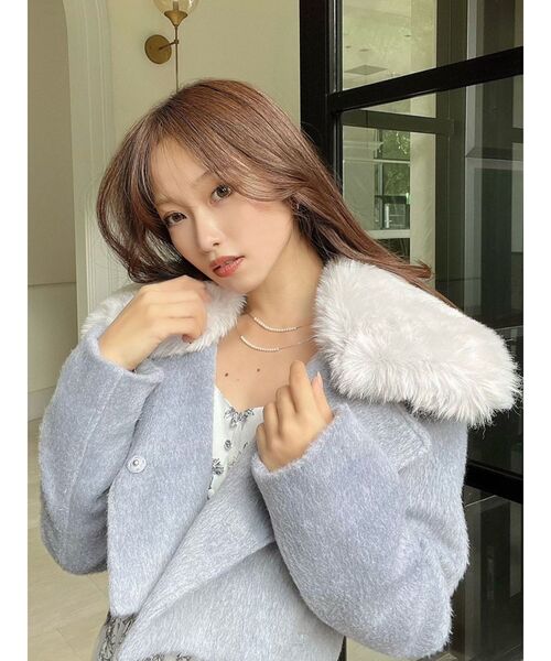 RESEXXY（リゼクシー）の「スモールパール2連ネックレス（ネックレス・レディース・シルバー/ゴールド・FREE）」の3枚目の写真