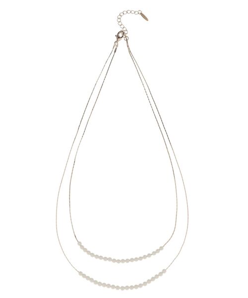 RESEXXY（リゼクシー）の「スモールパール2連ネックレス（ネックレス・レディース・シルバー/ゴールド・FREE）」の12枚目の写真